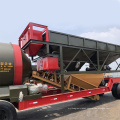 YHZS25 easy operate mobile concrete batching plant